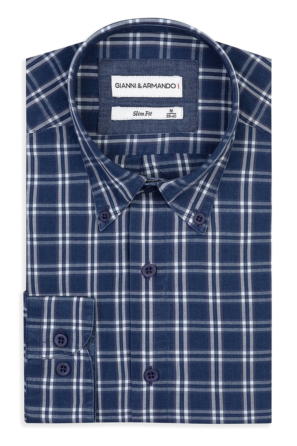 Camicie da uomo in cotone a maniche lunghe camicie... – Vicedeal